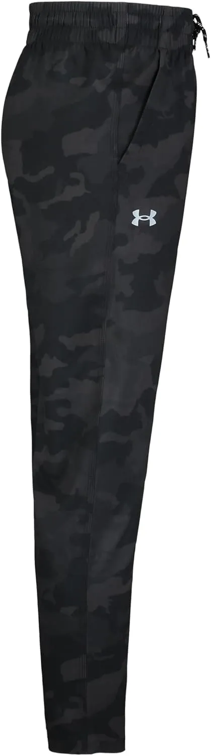 Under Armour Girls' Outdoor Wide Leg Pant, Lightweight Fabric & Drawstring Closure