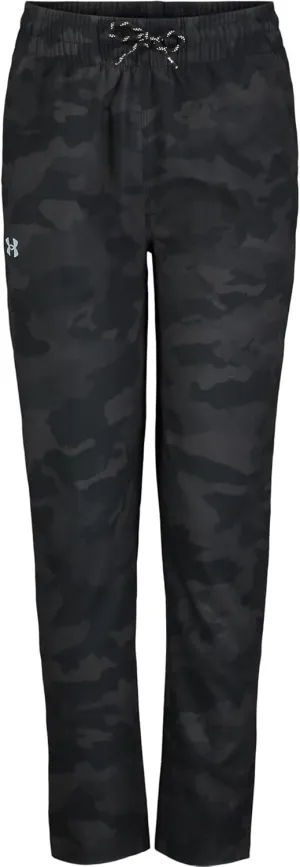 Under Armour Girls' Outdoor Wide Leg Pant, Lightweight Fabric & Drawstring Closure