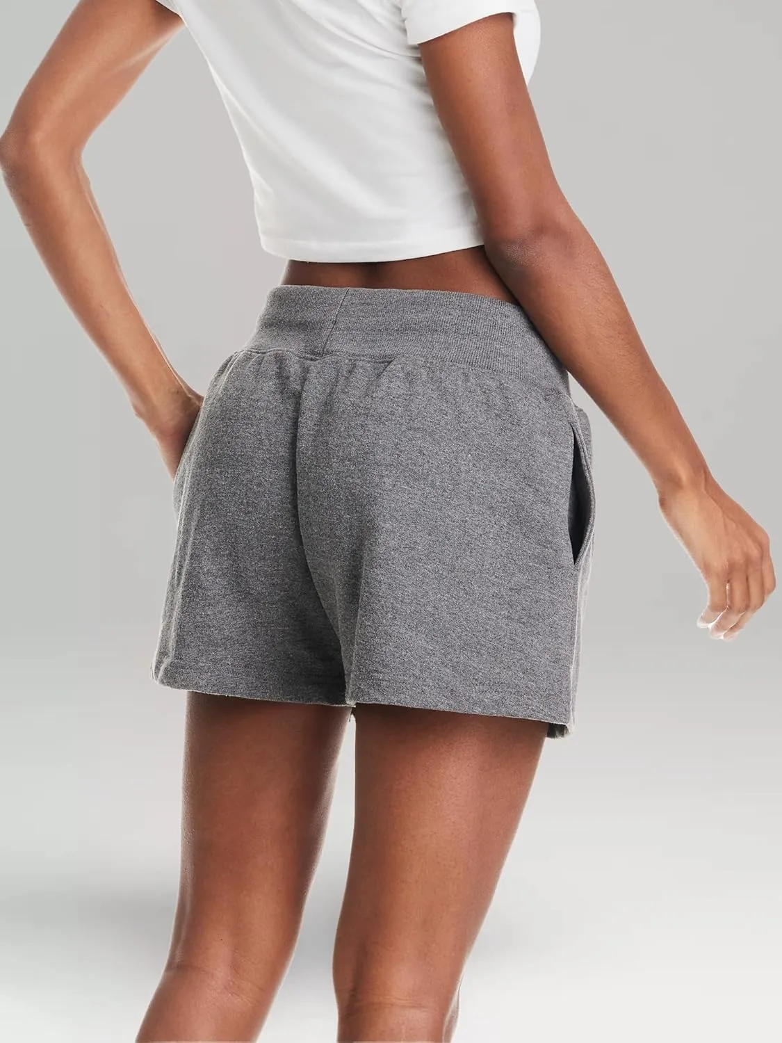 U.S. Polo Assn. Womens Sweat Shorts with Pockets - French Terry Pajama Lounge Shorts for Women