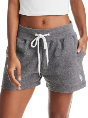 U.S. Polo Assn. Womens Sweat Shorts with Pockets - French Terry Pajama Lounge Shorts for Women