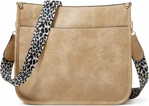 Vegan Leather Crossbody Bags for Women, Shoulder Hobo Purse Bag Tote Messenger Handbag for Work, Shopping and Travel