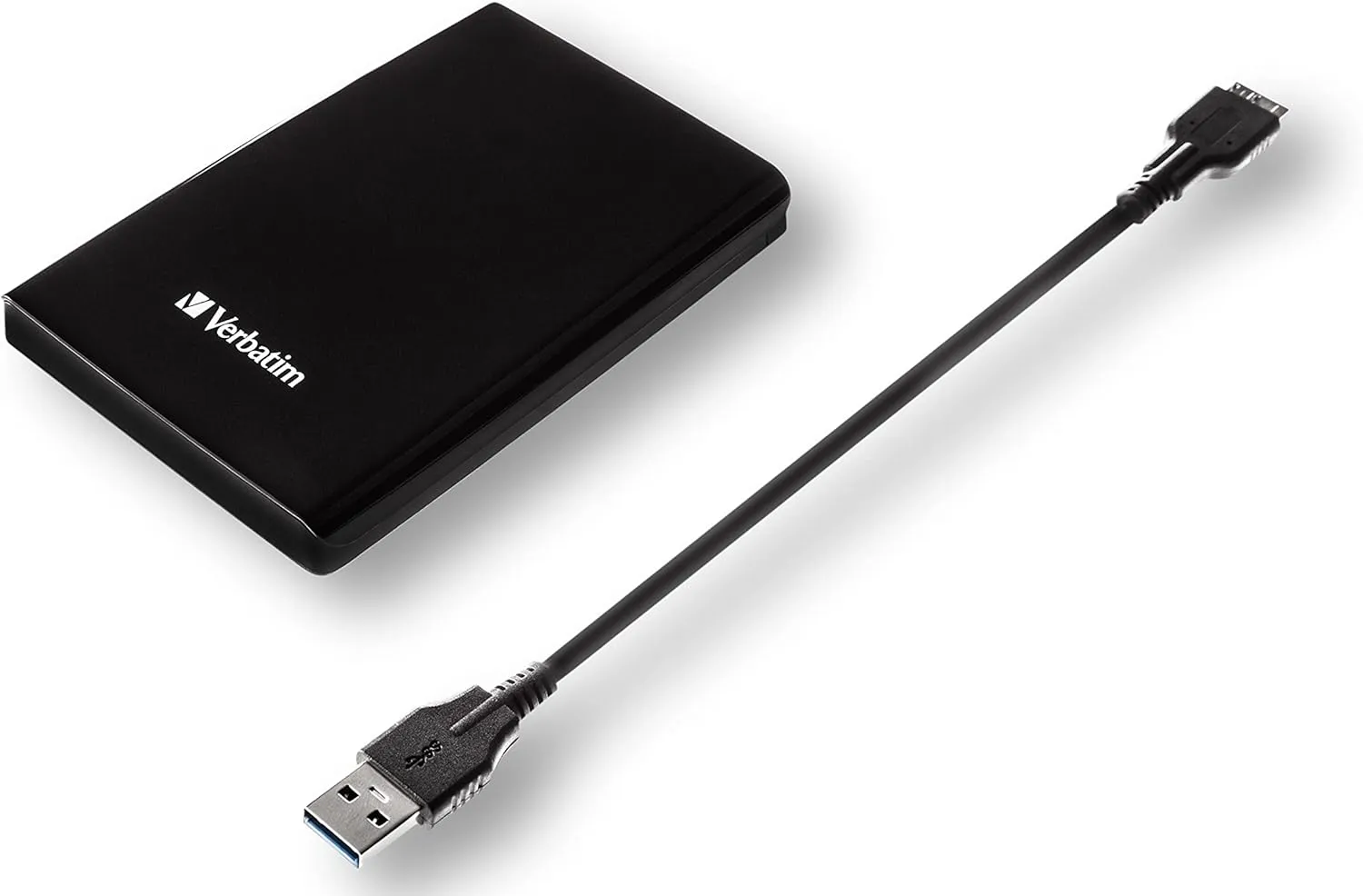 Verbatim 2TB Portable Hard Drive, - Store'n'Go - USB 3.0 - Compatible with USB 2.0 - PC / Mac - Diamond Black
