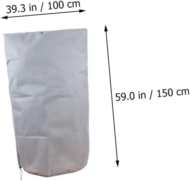VICASKY Cold Cover Plant Freeze Tree Frost Blankets Fruit Protection Bags Plants Winter Plant Covers Freeze Fruit Tree Netting Small Garden Shrubs Covers Cloches Slug Non-Woven Fabric