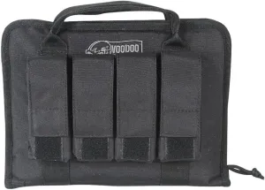 VooDoo Tactical 25-0017001000 Pistol Case with Mag Pouches, Black, One Size