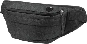 Waist Bag Men Women resist Large Hiking Belt Bags Shoulder Crossbody Running Walking(Black)
