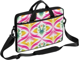 White Town Laptop Bag for Men Women 13-15 Inch Case Bags Sleeve Shoulder with Anti Slip Removable The Pad Straps