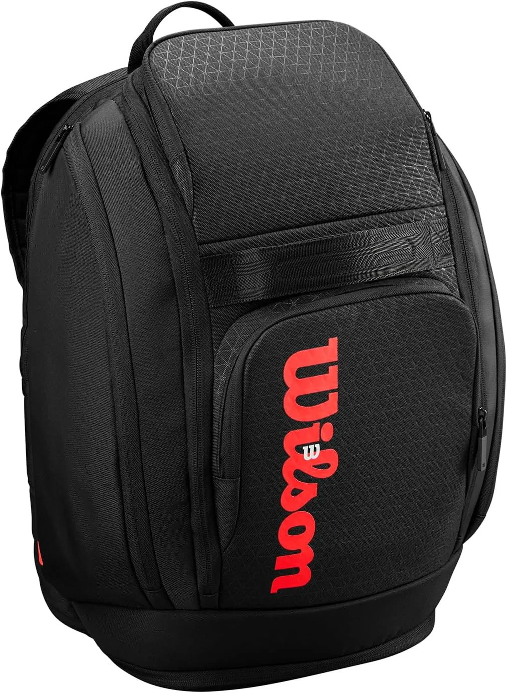 WILSON Clash V3 Super Tour Tennis Racket Bags - Black/Infrared
