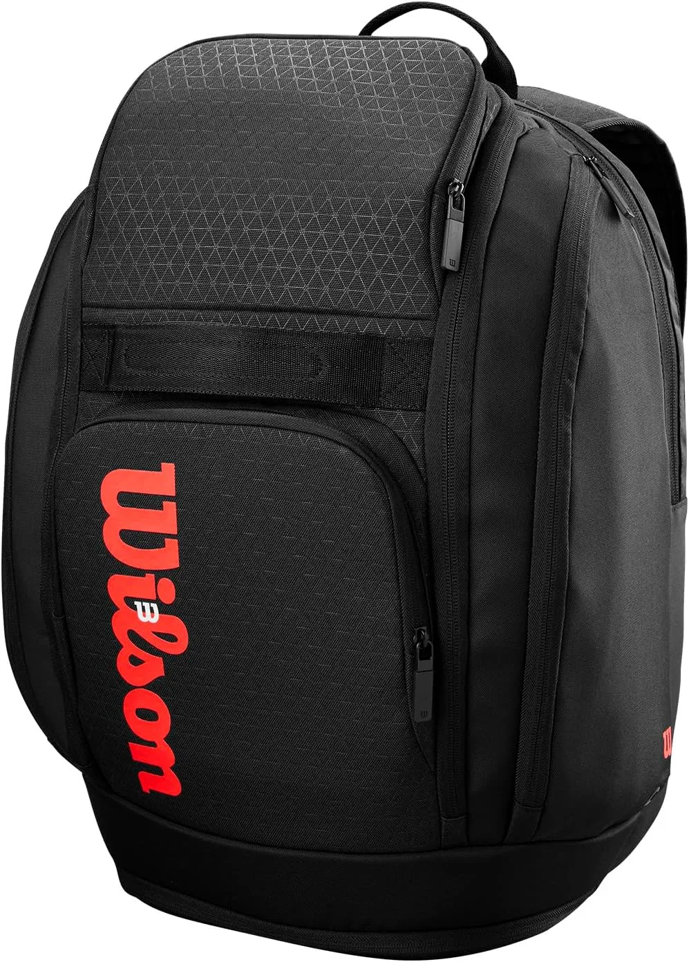 WILSON Clash V3 Super Tour Tennis Racket Bags - Black/Infrared