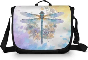 Women Vintage Flap Crossbody Bag Classic Large Messenger Bag Travel Shoulder Handbag Men Portable Laptop Satchel