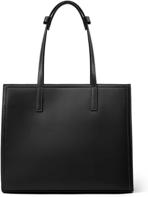 Women's Cowhide Tote Bag Female Handbag Lady Split Leather Shoulder Bag Laptop Office Briefcase