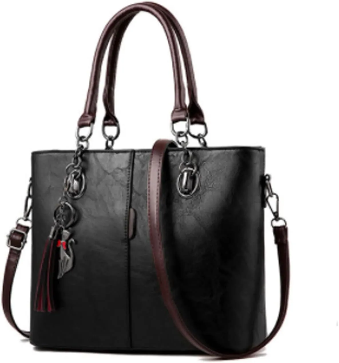 Women's Handbags Handbags Women Bags Designer Solid Leather Tassel Crossbody Shoulder Bags for Women Messenger Ladies Hand Bag
