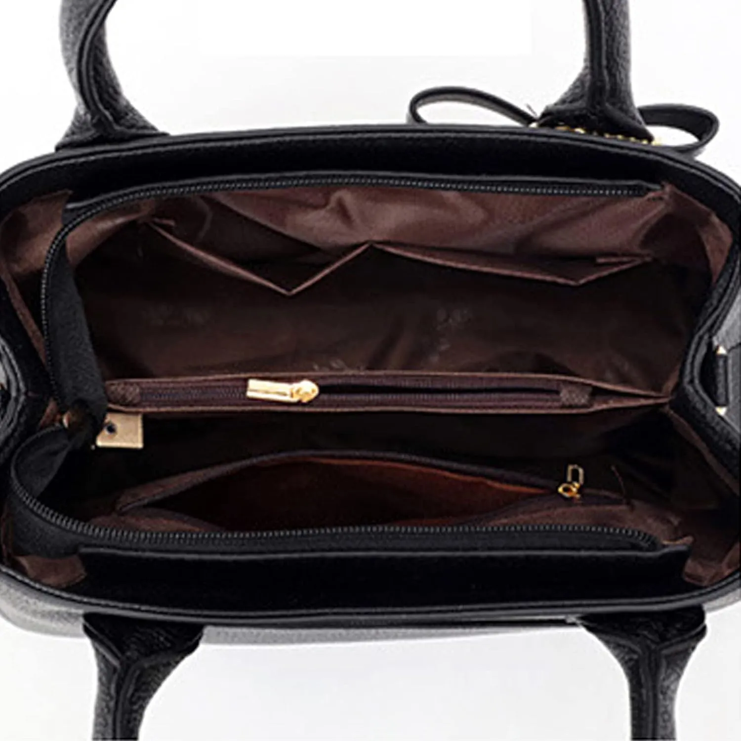 Womens Handbags PU Leather Tote Bag Purse Roomy Zipper Fashion Top Handle Satchel Crossbody Messenger Shoulder Bags