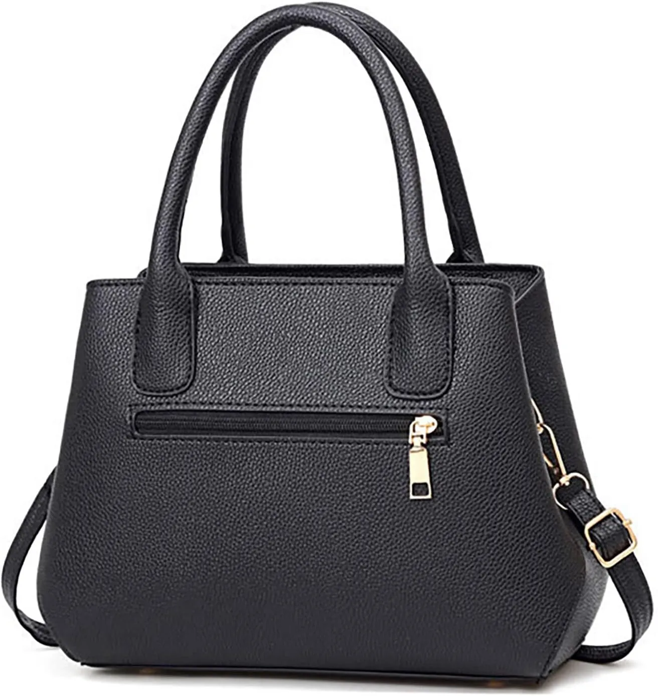 Womens Handbags PU Leather Tote Bag Purse Roomy Zipper Fashion Top Handle Satchel Crossbody Messenger Shoulder Bags