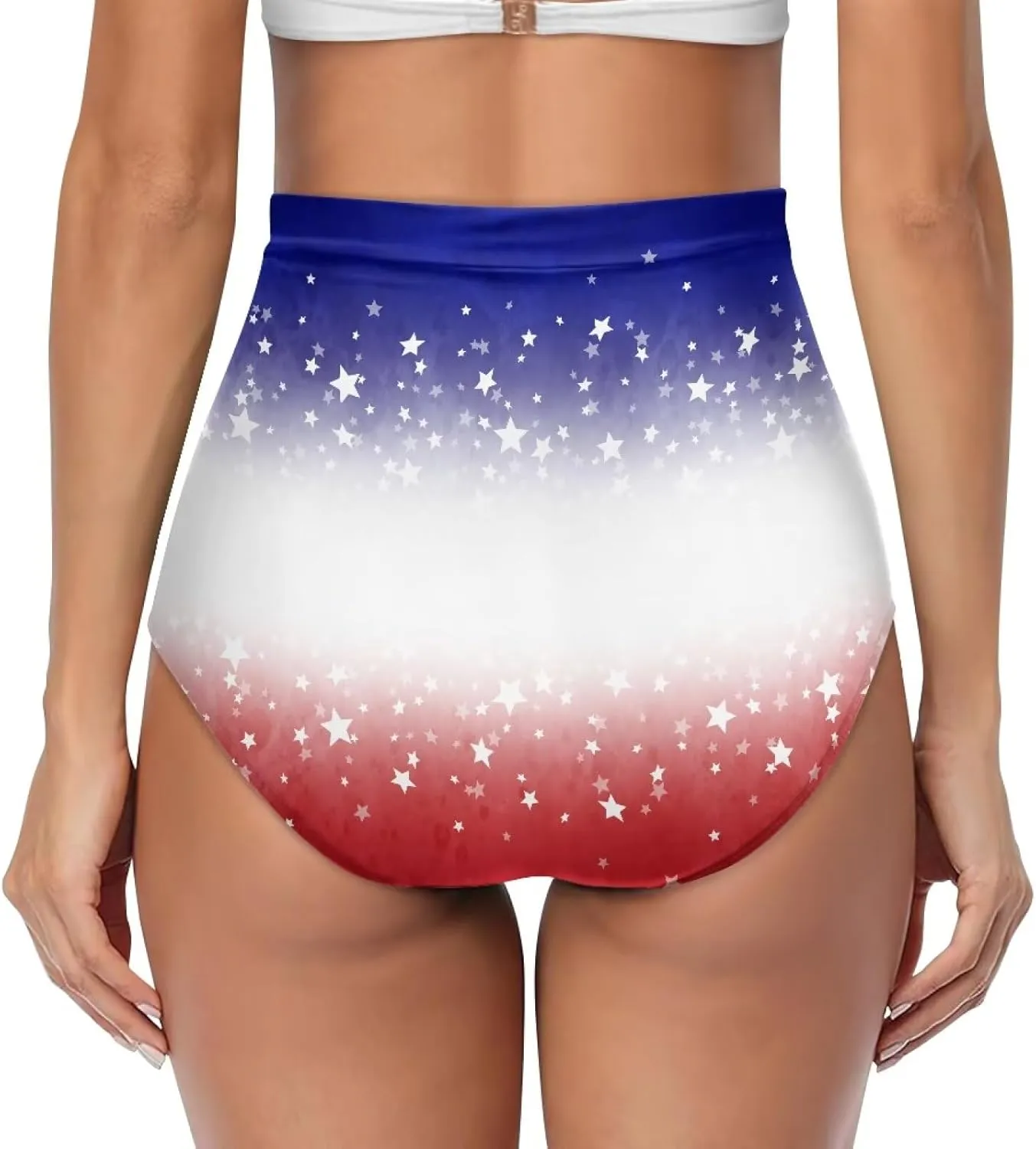Womens High Waisted Bikini Bottom Tummy Control Bathing Suits Shorts Swimsuit Tankinis Bottoms Swimwear for Women