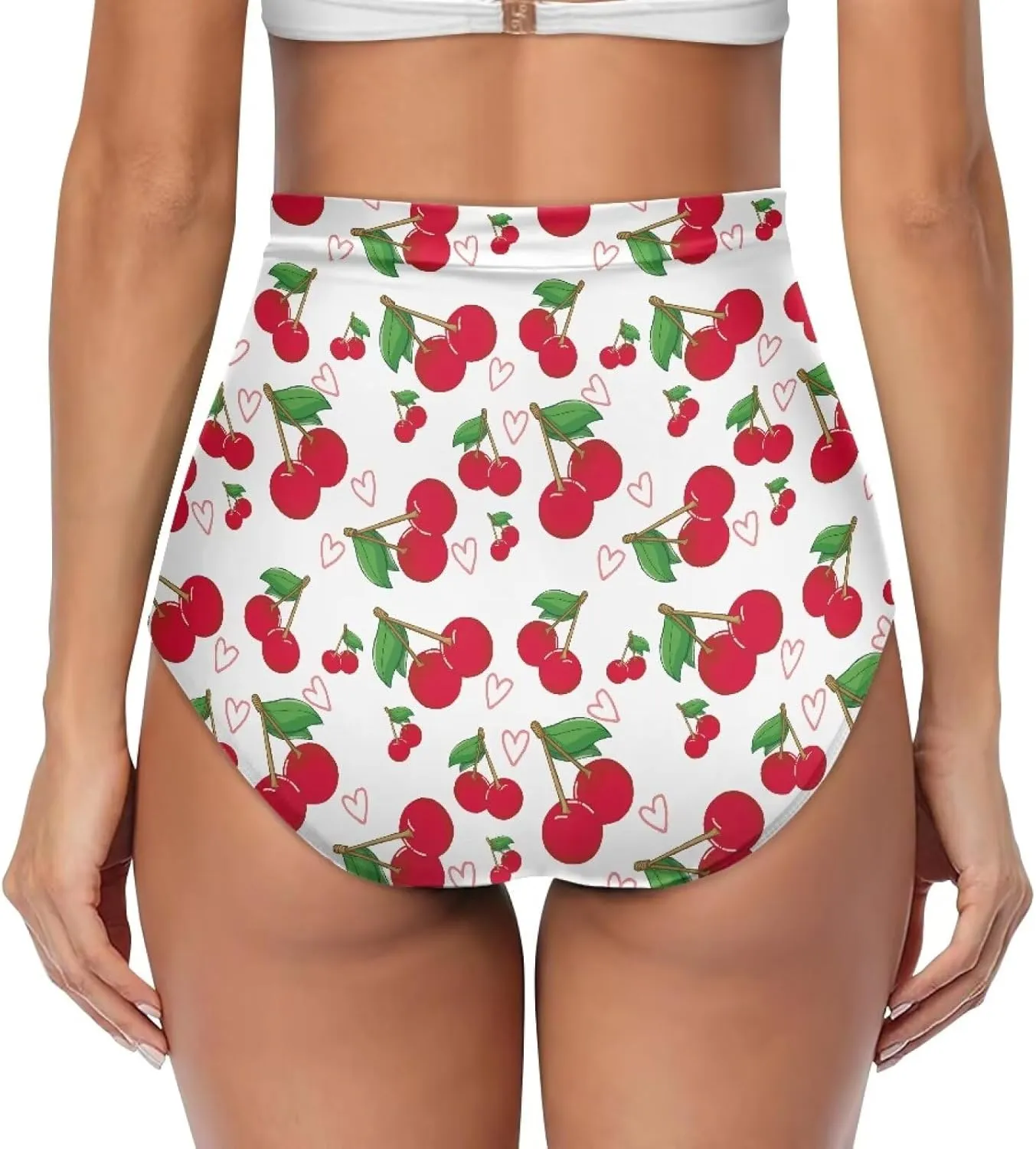 Womens High Waisted Bikini Bottom Tummy Control Bathing Suits Shorts Swimsuit Tankinis Bottoms Swimwear for Women