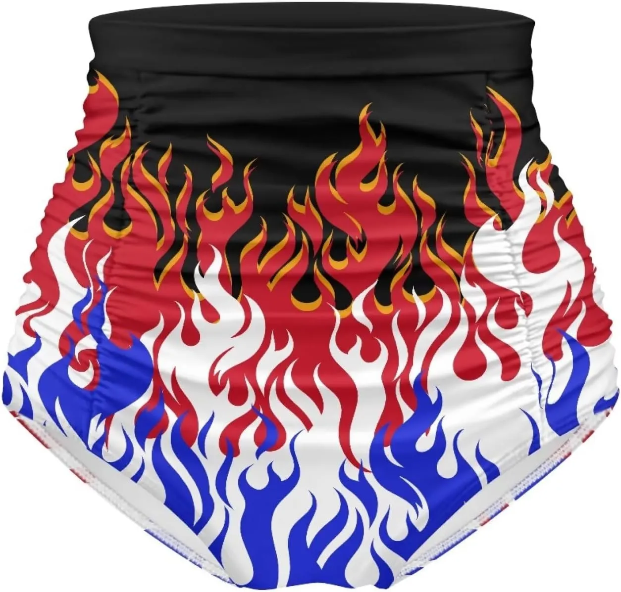 Women's High Waisted Bikinis Bottom Tummy Control Beach Bathing Suits Shorts for Women Swimsuit Bottoms Swimwear