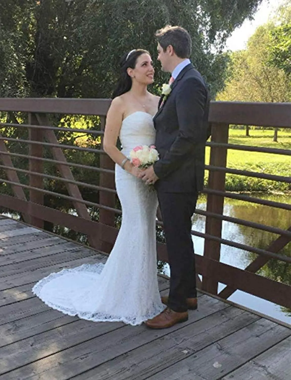 Women's Lace Mermaid Bridal Wedding Dresses