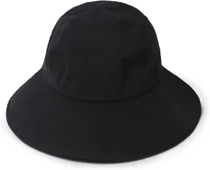 Womens Outdoor Ponytail Drawstring Bucket Hat with Full Back Opening