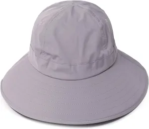 Womens Outdoor Ponytail Drawstring Bucket Hat with Full Back Opening