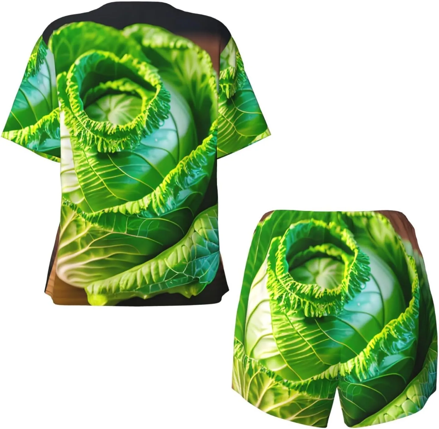 Women'S Short-Sleeved Pajama Ultra Comfortable, And Breathable Casual And Stylish Nightwear