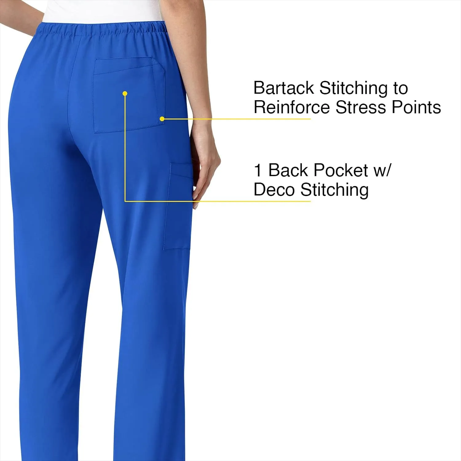 WonderWink Petite Women's Drawstring Pant