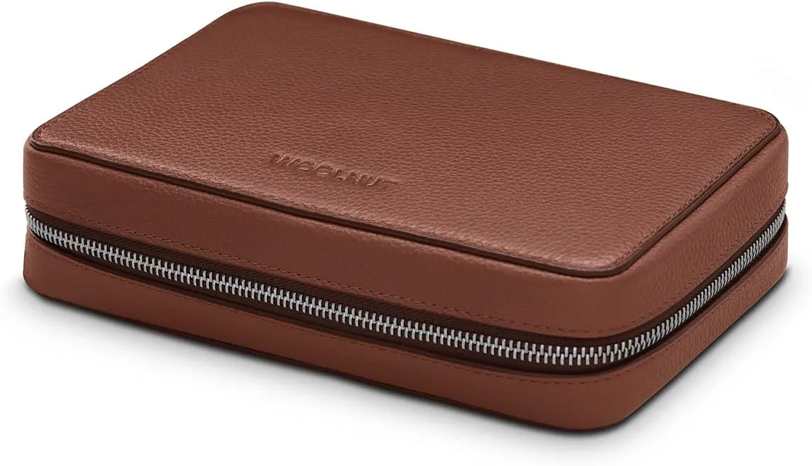 WOOLNUT Leather Tech Organizer