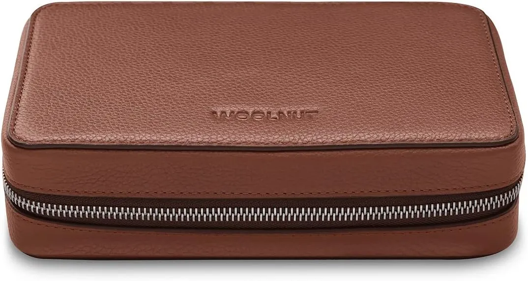 WOOLNUT Leather Tech Organizer