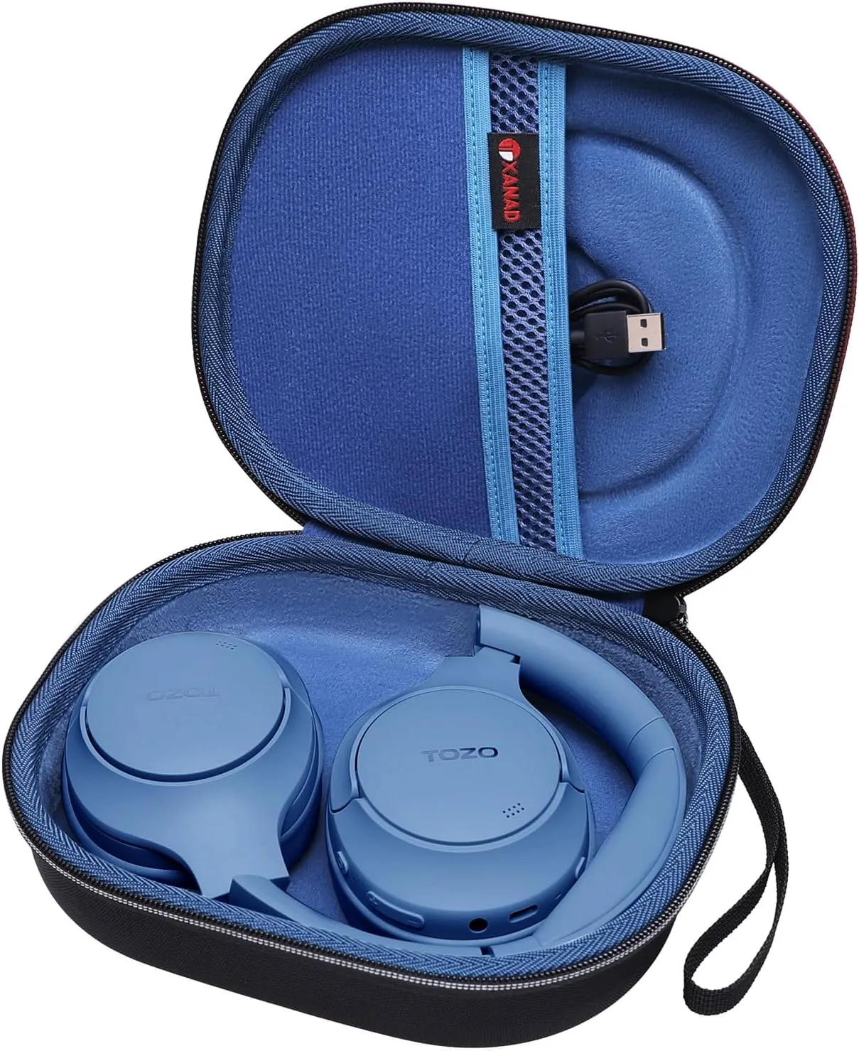 XANAD Hard Case for Bose QuietComfort, QC Ultra, QC 45, QC 35, QC45 SE, QC SE Wireless Noise Cancelling Headphones, Soundcore H30i On-Ear Headphones - Blue