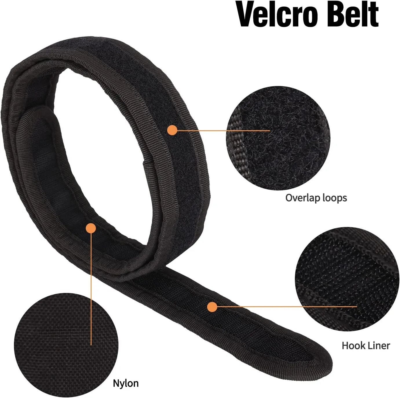 YAKEDA Tactical Battle Belt Duty Belts Law Enforcement Police Utility Belt With Pouches 7 in 1