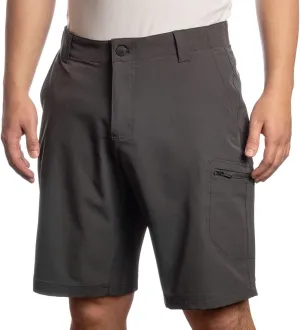 ZEROXPOSUR Men's Lightweight Stretch Travel Friendly Shorts Color: Slate Size: (34)-(36)-(38)-(40) New with Tags (40)